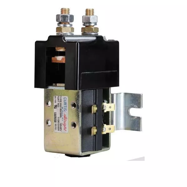 Curtis 48 Volt Heavy Duty High Amp Solenoid w/Bracket