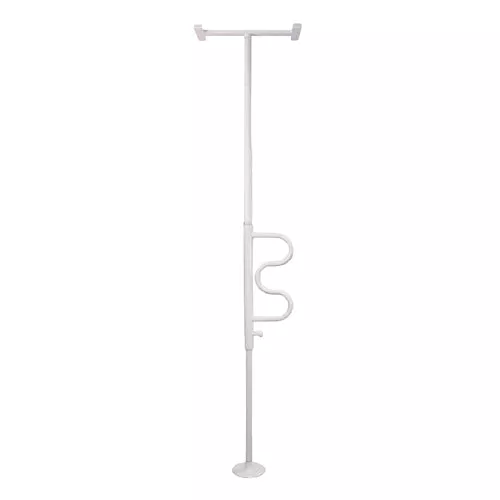 The Curve Security Pole White