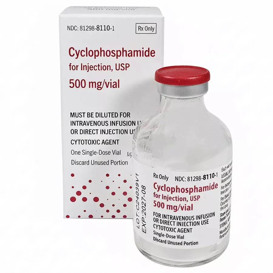 Cyclophosphamide Injection 500 mg Single-Dose Vial (RX)