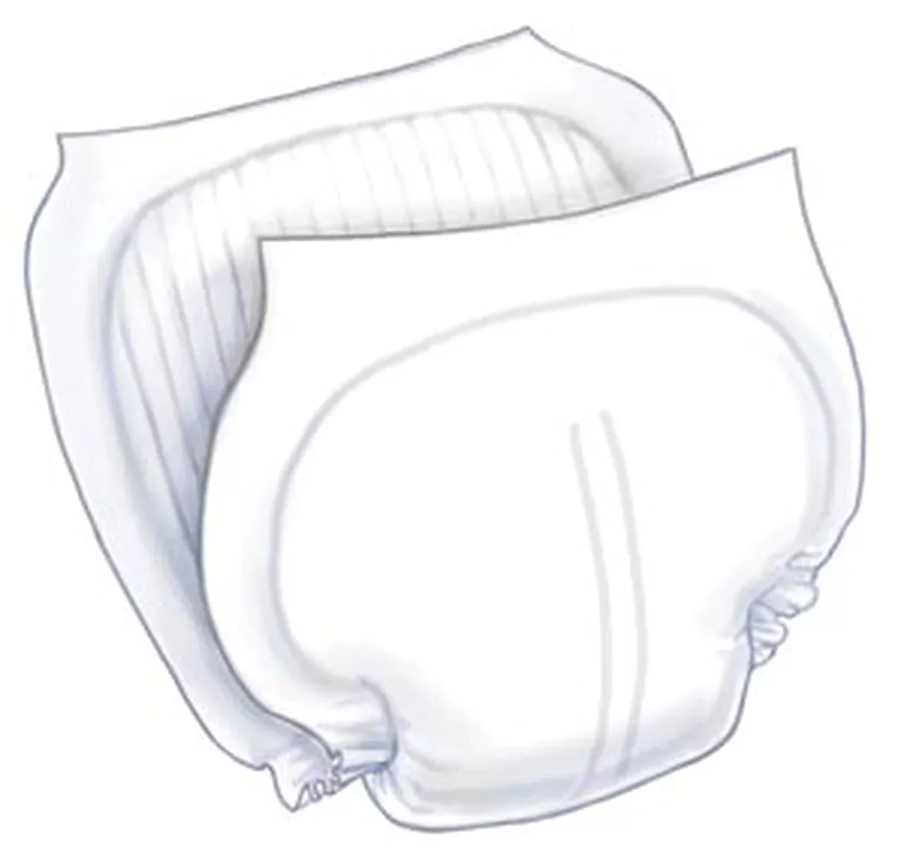 Day Regular Insert Pads, 13" x 24", 88/cs(White) Surecare™