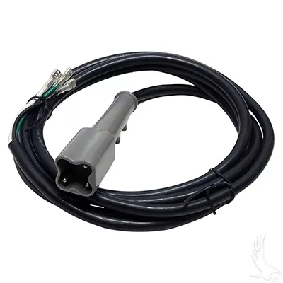 DC Cord, 10′, Yamaha 48V, 3 Pin