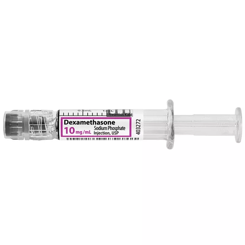 Dexamethasone Sodium Phosphate Injection, 1 mL Prefilled Syringe, 10 mg/mL, 24/Box