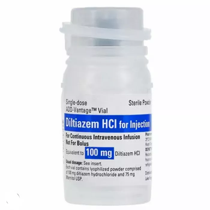Diltiazem Injection for Afib 100 mg ADD-Vantage Vials 10/Box (RX)