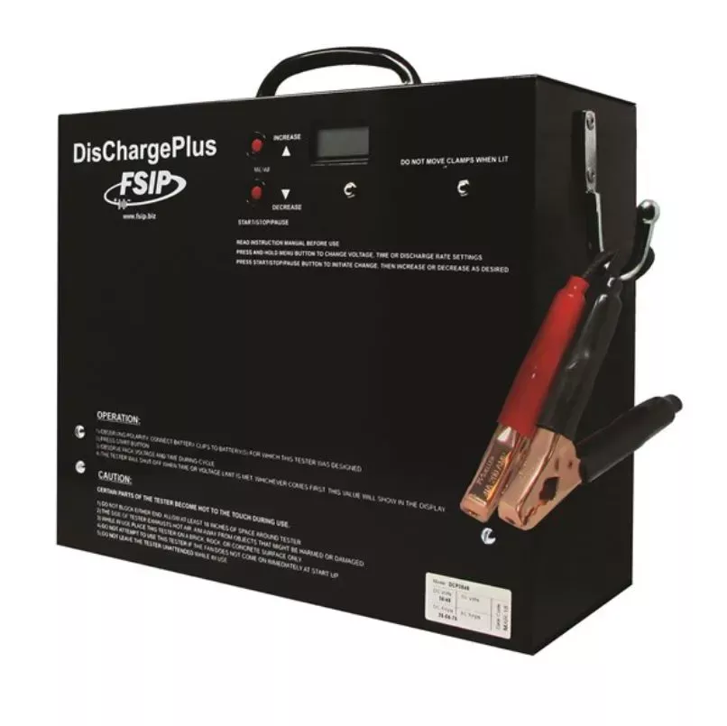 DisChargePlus 36V/48V 25A/56A/75A Battery Discharger – Deep Cycle Load Tester