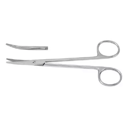 Dissecting Scissors 5-1/2 Inch Curved with Finger Ring Handle