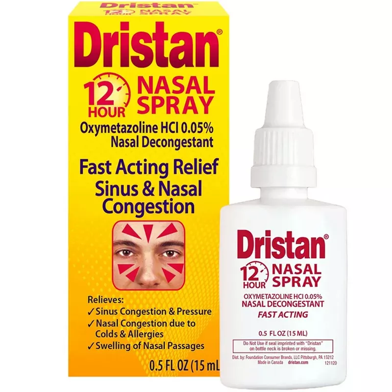 Dristan 12-Hour Nasal Decongestant Relief Spray
