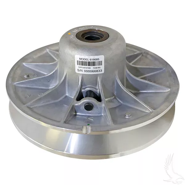 Driven Clutch for EZGO RXV (2009+) & TXT (2010+) with Kawasaki Engine – Exact Replacement with Rollers