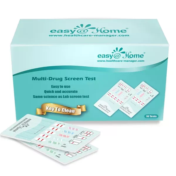 Easy@Home 10 Panel Instant Urine Drug Test EDOAP-7104