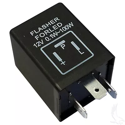 Electronic 3-Prong Flasher For LED Taillights