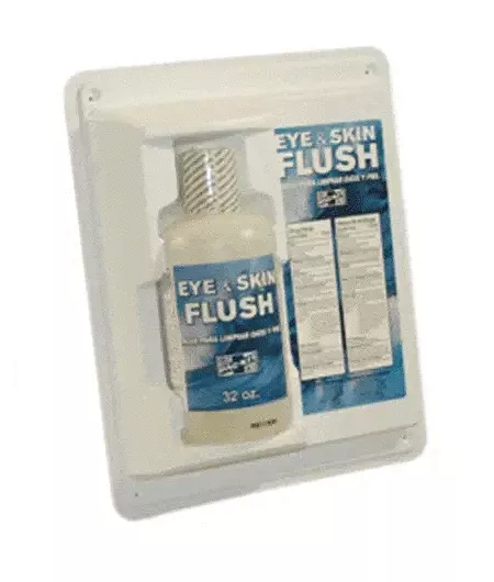 Emergency Eye Wash Station, Single Bottle 32 oz
