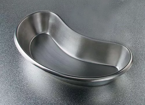 Emesis Basin 10St/Steel Kidney Shaped