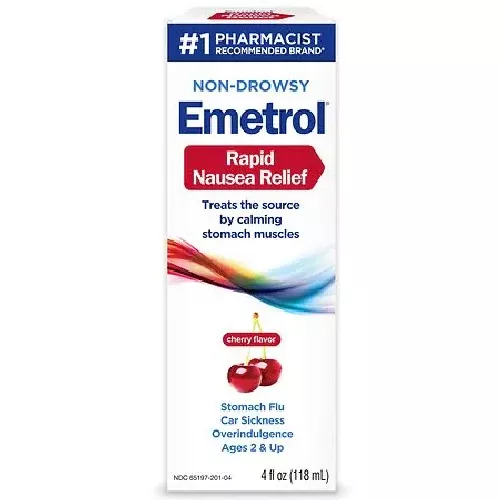 Emetrol for Nausea Motion Sickness Cherry Flavor 4oz