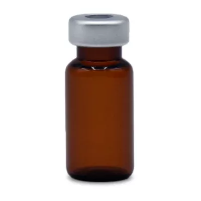 Empty Amber Glass Vials 10ml or 30 ml USP Type 1, Sterile