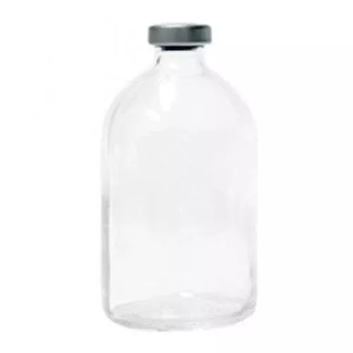 Empty Glass Vial, Sterile, 100mL Clear, 25/tray