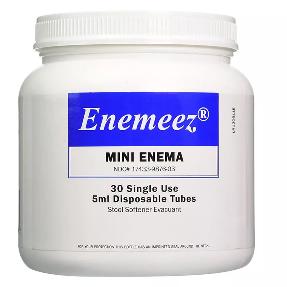Enemeez Stool Softner Mini Enemas, 30 Disposable Tubes