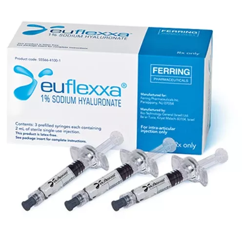 Euflexxa Sodium Hyaluronate Prefilled Syringes 1%, 2 mL x 3/Box