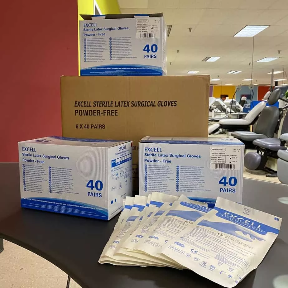 Excell High Quality Sterile Surgical Gloves