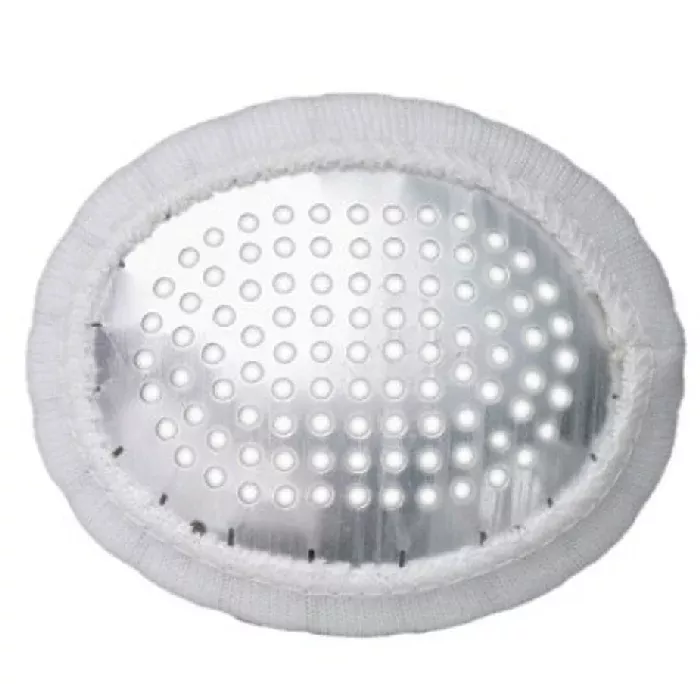 Eye Protector Aluminum Eye Shield Cover 2.5 x 3 Inch Silver 50/Box