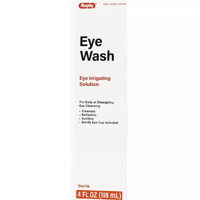 Eye Wash Irrigating Solution 4 oz by Rugby