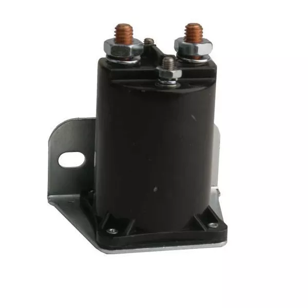EZGO 24-Volt 4-Terminal Silver Solenoid (Years 1975 – Current)