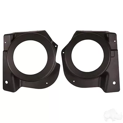 EZGo RXV Speaker Pod, SET OF 2, Black ABS, (2008+)