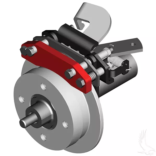 EZGO TXT Rear Disc Brake Kit for Electric Models (1996-Up)