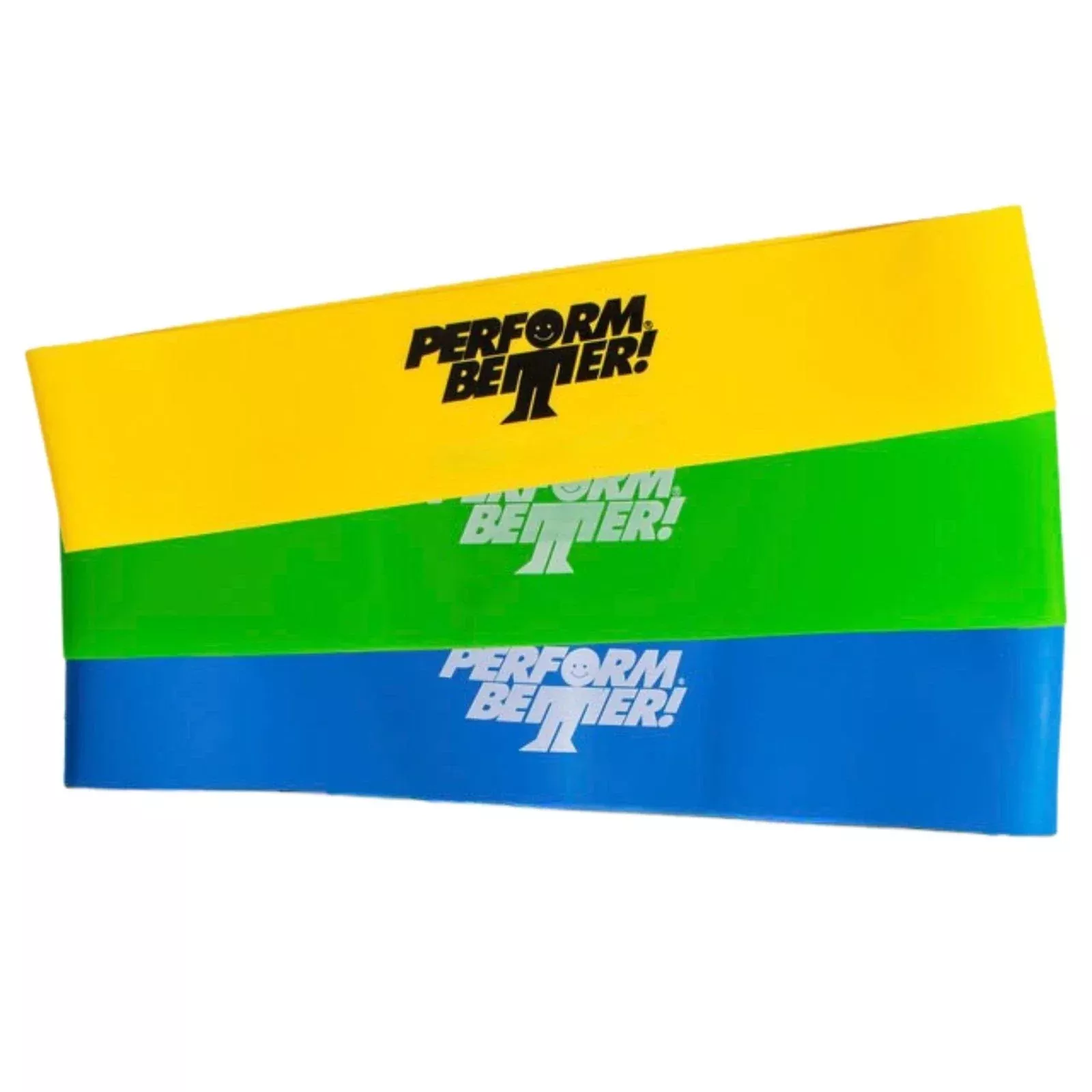 First Place Mini Resistance Loop Bands Set Light Medium Heavy 3 Pack