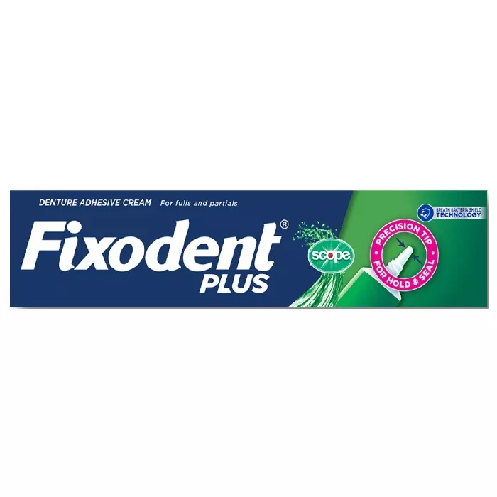 Fixodent Plus Scope Adhesive Denture Cream