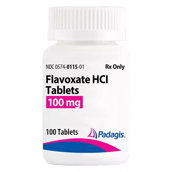 Flavoxate HCl Tablets 100 mg, 100 Count