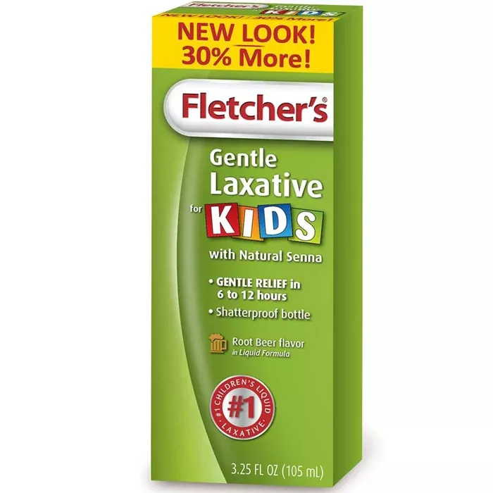 Fletchers Laxative for Kids with Root Beer Flavor 3.2 fl oz