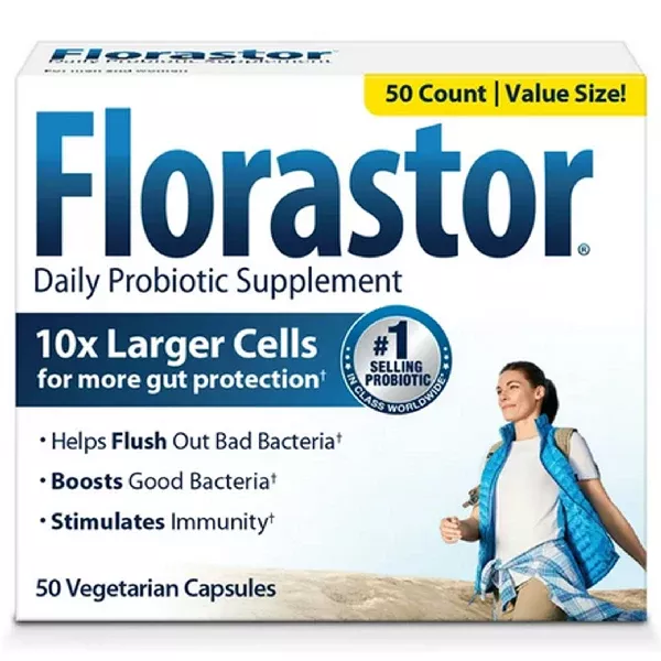 Florastor Daily ProbioticSupplement 100 Capsules