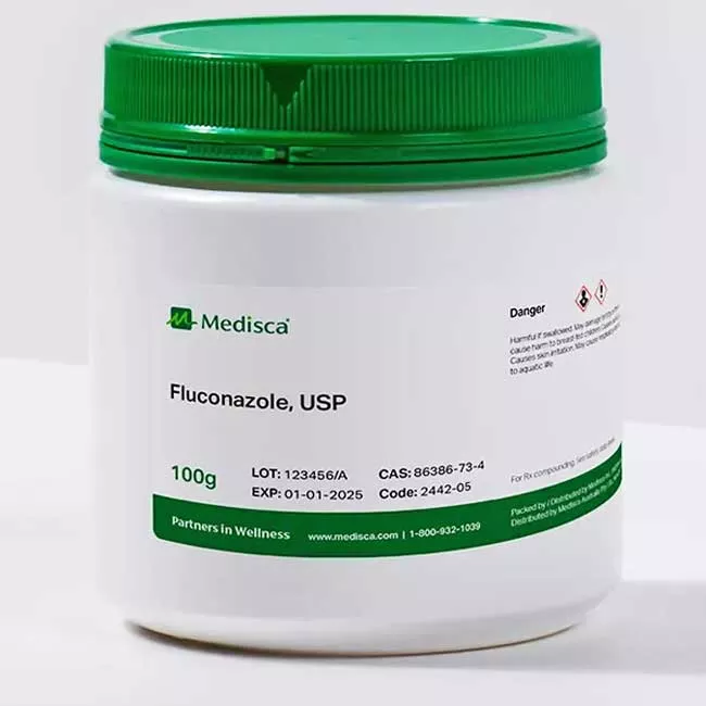Fluconazole APi Powder USP For Custom Compounding