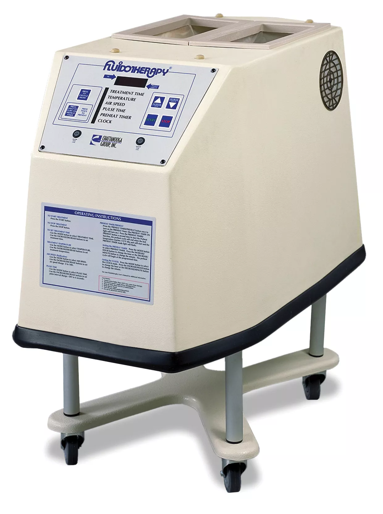 Fluidotherapy Double Extremity Unit