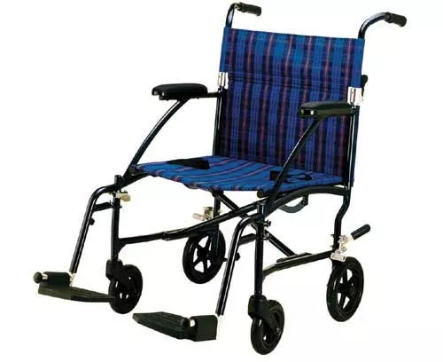 Fly-Lite Transport Chair Blue19