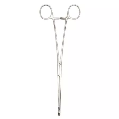 Foerster Sponge Forceps 9-1/2 Inch with Serrated Straight Tip