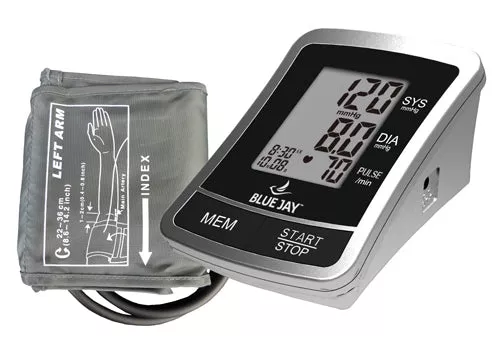 Full Automatic Blood Pressure w/4AABlue Jay Brand