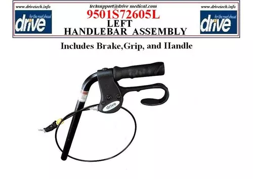 Full Brake Sys - 11043 Series Rollators incl Hand GripLeft
