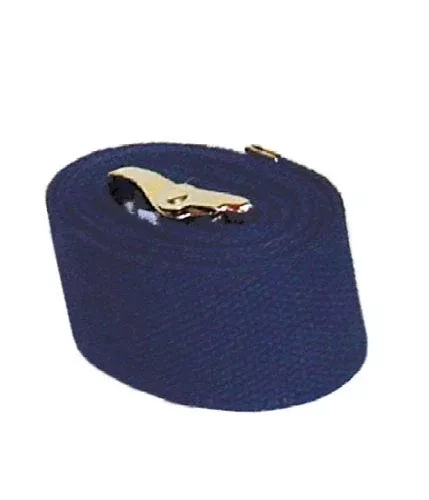 Gait Belt w/Metal Buckle 2x48Blue