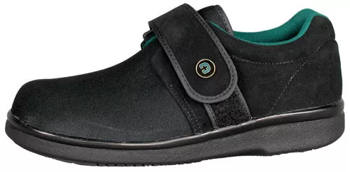 Gentle Step Diabetic Shoe W-10ﬁM-9 Med Width Black pr