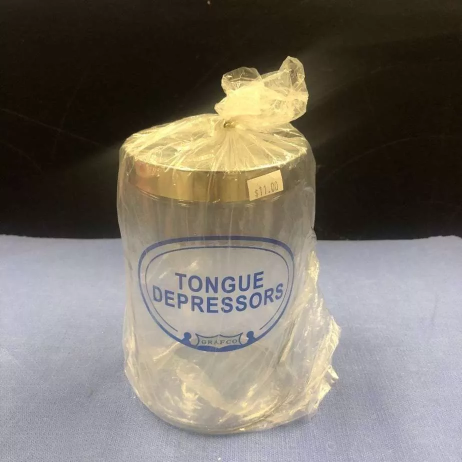 Glass Sundry Jar with lid