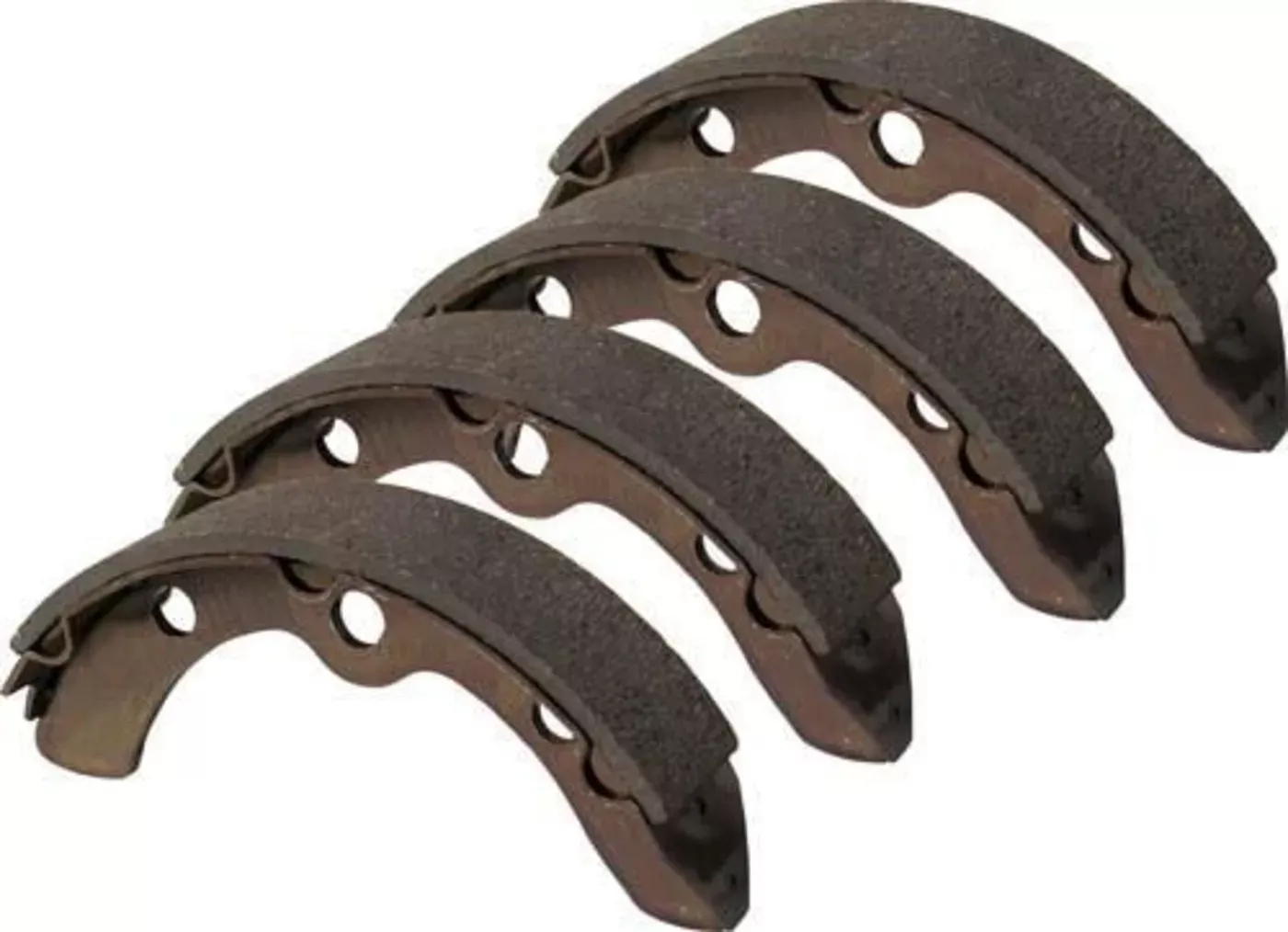 Golf Cart Brake Shoes Set of 4 for Club Car, EZGO & Yamaha