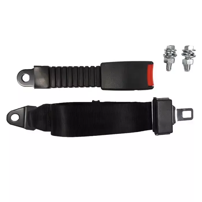 GTW 42.5 Inch Lap/Seat Belt with Rubber Over Mold Buckle