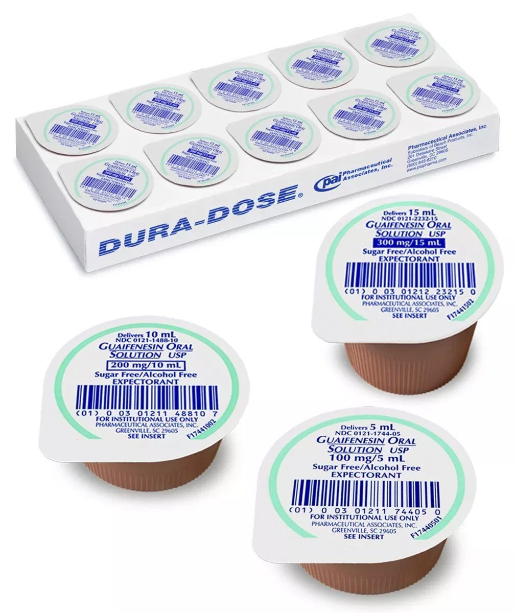 Guaifenesin Expectorant Oral Solution UD for Institutional Use 100ct