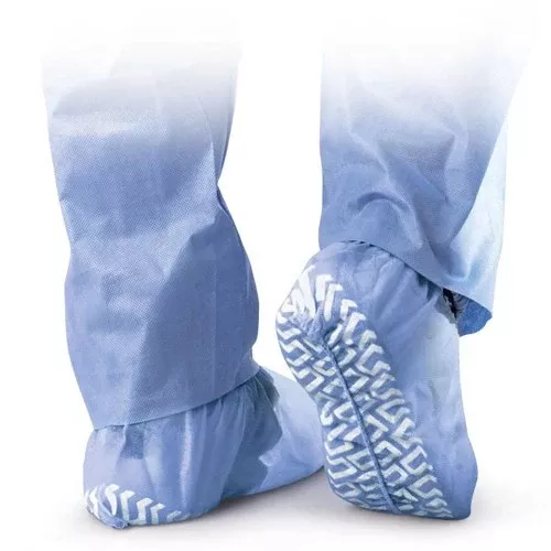 Halyard X-tra Traction Shoe Covers Non Skid Sole