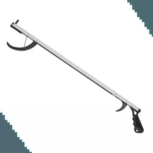Hand Held Reacher, Wide Jaw & Magnetic Tip