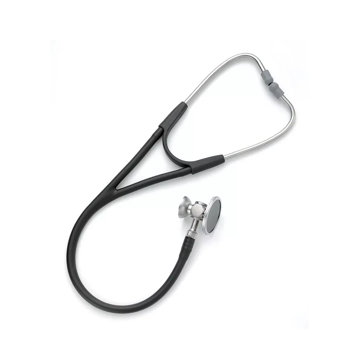 Harvey Deluxe Double Head Stethoscope, Black, 28"