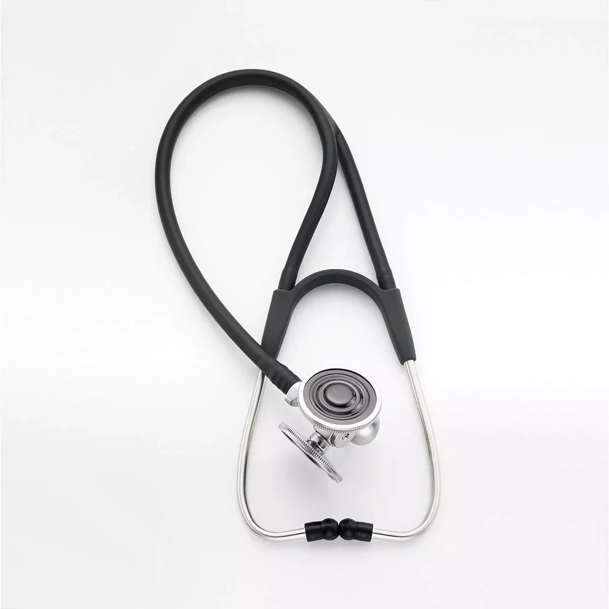 Harvey Deluxe Triple Head Stethoscope 28" black tubing