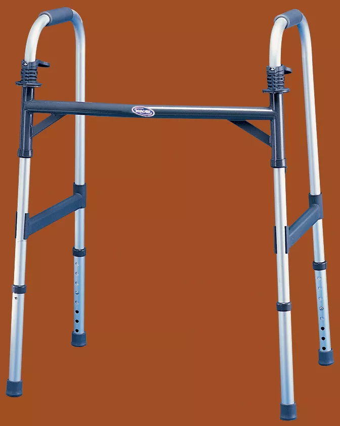 Heavy-Duty Dual Release Adult Paddle Walker