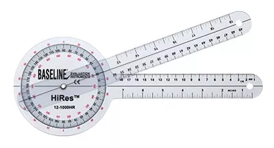 Hi-Res™ 360 degree Plastic Goniometers