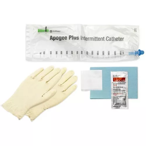 Hollester Apogee Closed System Intermittent Catheter Kit with Firm Tip